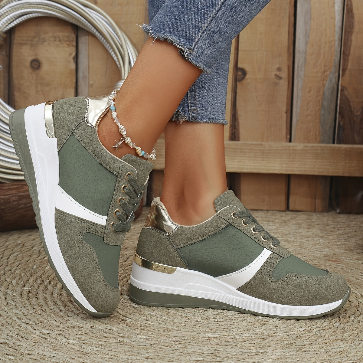 Chaussure Ellington à semelle talon compensé confort